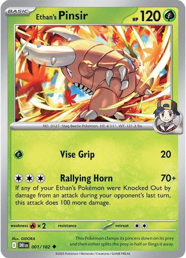 Ethan's Pinsir - SV10: Destined Rivals (DRI)