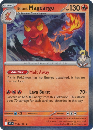 Ethan's Magcargo - SV10: Destined Rivals (DRI)