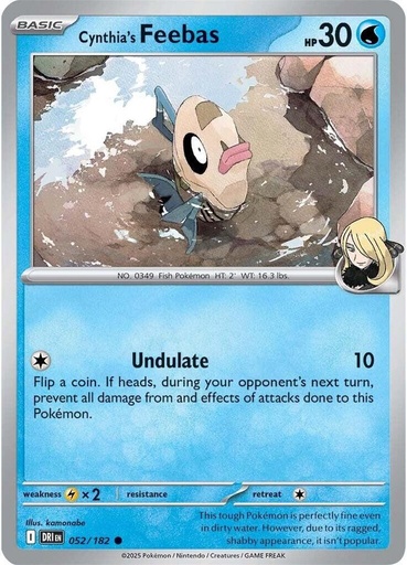 Cynthia's Feebas - SV10: Destined Rivals (DRI)