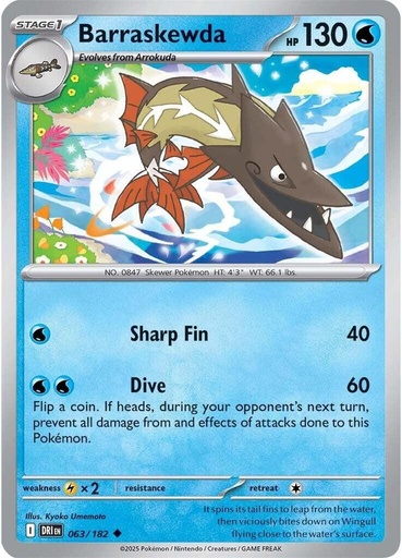 Barraskewda - SV10: Destined Rivals (DRI)