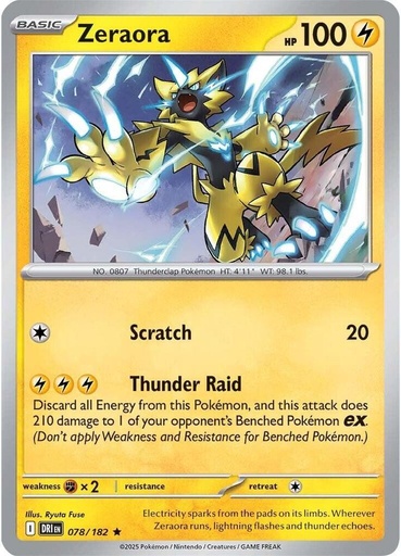 Zeraora - SV10: Destined Rivals (DRI)
