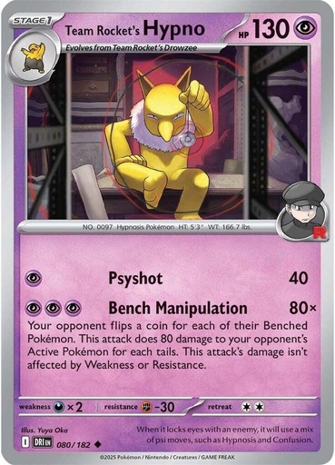 Team Rocket's Hypno - SV10: Destined Rivals (DRI)