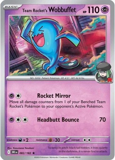 Team Rocket's Wobbuffet - SV10: Destined Rivals (DRI)
