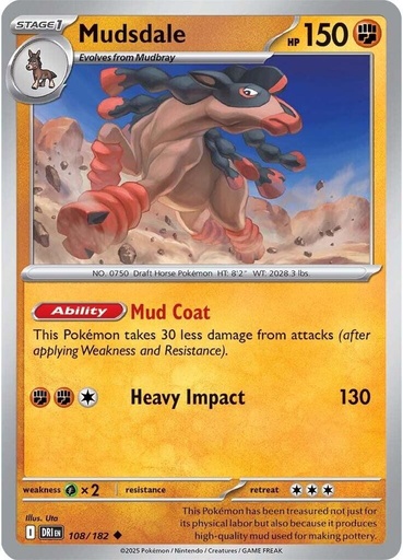 Mudsdale - SV10: Destined Rivals (DRI)