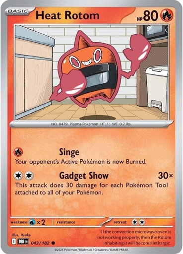 Heat Rotom - SV10: Destined Rivals (DRI)