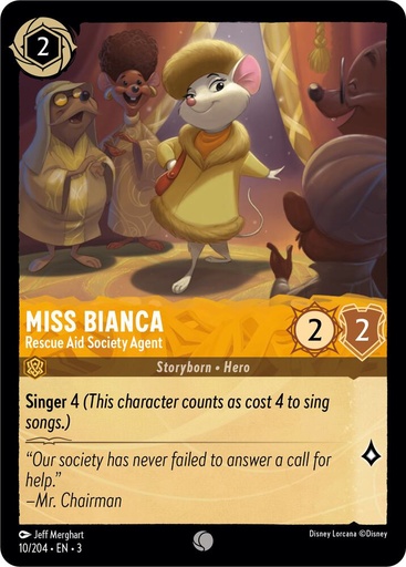 Miss Bianca - Rescue Aid Society Agent - Into the Inklands 