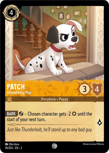 Patch - Intimidating Pup - Into the Inklands