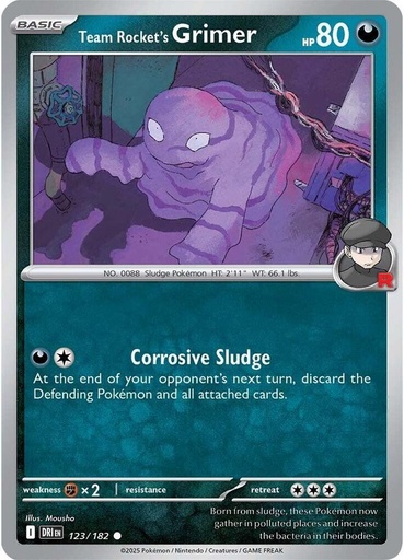 Team Rocket's Grimer - SV10: Destined Rivals (DRI)
