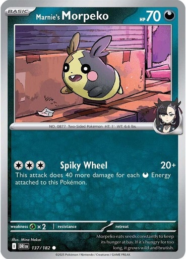 Marnie's Morpeko - SV10: Destined Rivals (DRI)