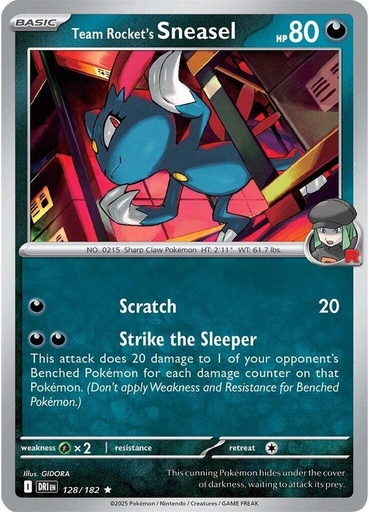 Team Rocket's Sneasel - SV10: Destined Rivals (DRI) 