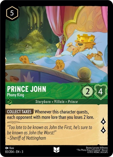 Prince John - Phony King - Into the Inklands (3)