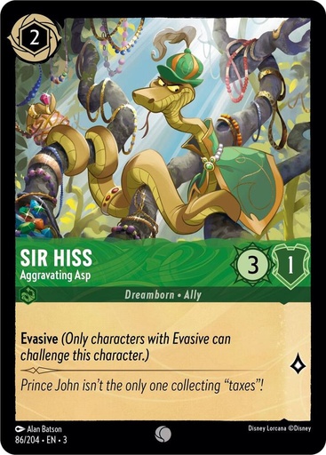 Sir Hiss - Aggravating Asp - Into the Inklands (3)