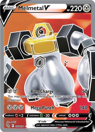 Melmetal V (Full Art) - Pokemon GO 075/078