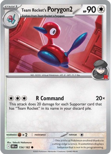 Team Rocket's Porygon2 - SV10: Destined Rivals (DRI)