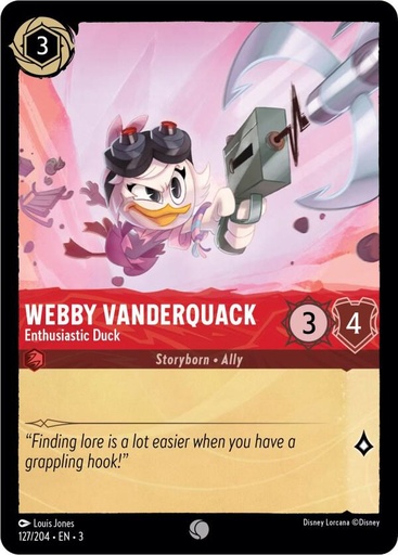 Webby Vanderquack - Enthusiastic Duck - Into the Inklands (3)