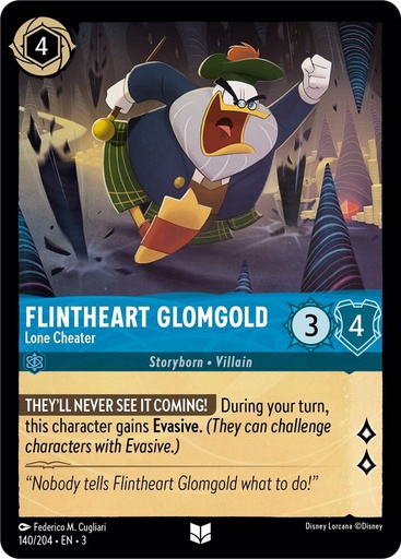 Flintheart Glomgold - Lone Cheater - Into the Inklands (3)