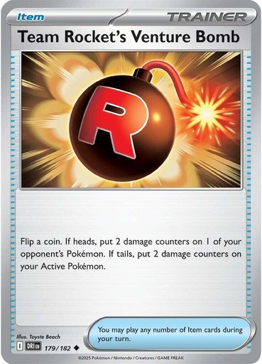 Team Rocket's Venture Bomb - SV10: Destined Rivals (DRI)