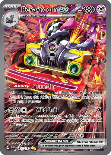 Revavroom ex - SV03: Obsidian Flames 224/197