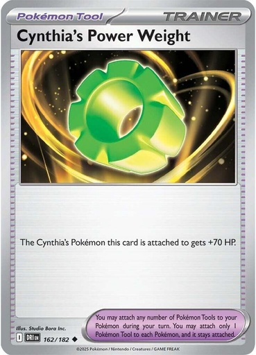 Cynthia's Power Weight - SV10: Destined Rivals (DRI)
