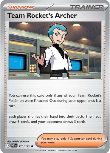Team Rocket's Archer - 170/182 - SV10: Destined Rivals (DRI)