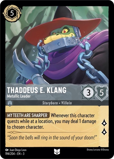 Thaddeus E. Klang - Metallic Leader - Into the Inklands (3) 