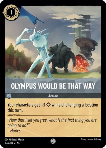 Olympus Would Be That Way - Into the Inklands (3)