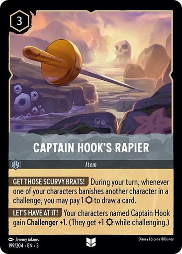Captain Hook's Rapier - Into the Inklands (3) 