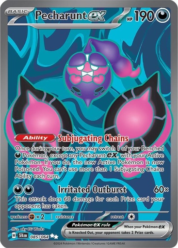 Pecharunt ex - 085/064 - SV: Shrouded Fable (SFA)