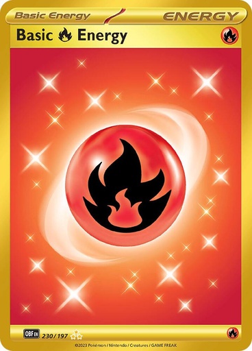 Basic Fire Energy - SV03: Obsidian Flames 230/197