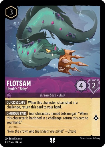 Flotsam - Ursula's "Baby" - Ursula's Return (4) 