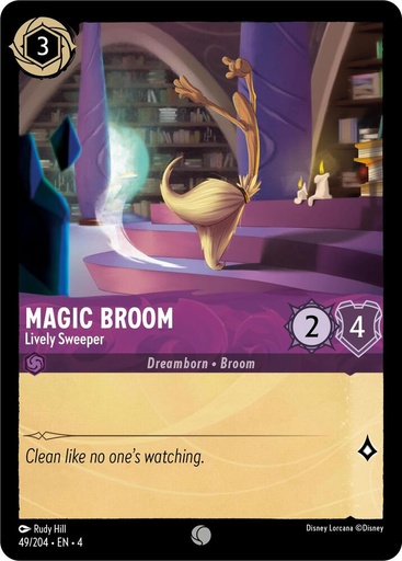 Magic Broom - Lively Sweeper - Ursula's Return (4) 