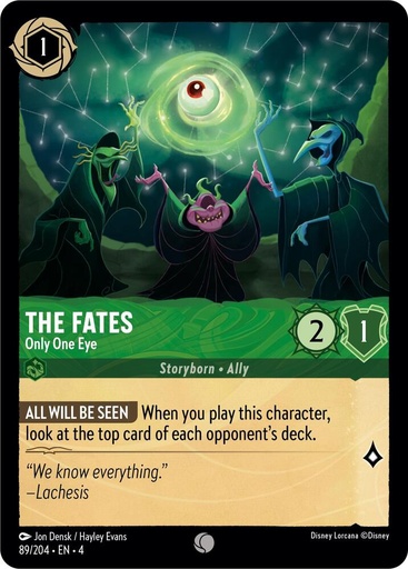 The Fates - Only One Eye - Ursula's Return (4) 
