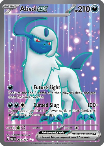 Absol ex - SV03: Obsidian Flames 214/197