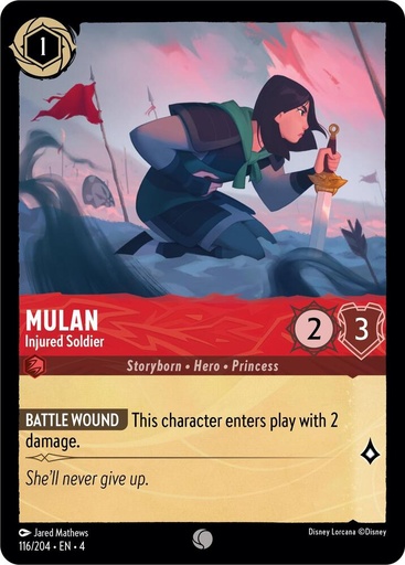 Mulan - Injured Soldier - Ursula's Return (4) 