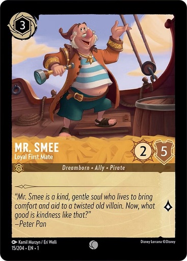 Mr. Smee - Loyal First Mate - The First Chapter (1) 