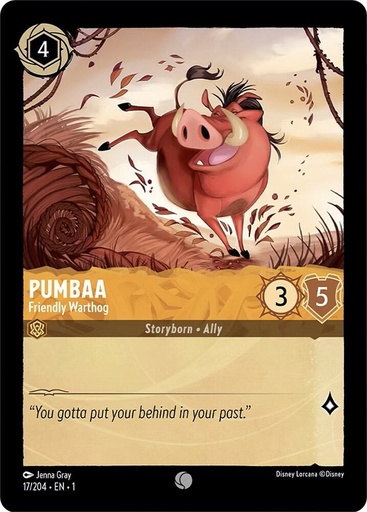 Pumbaa - Friendly Warthog - The First Chapter (1) 