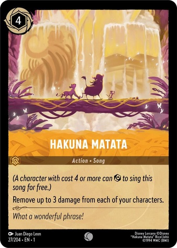 Hakuna Matata - The First Chapter (1) 
