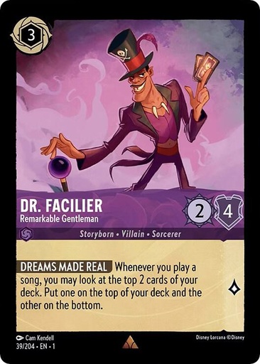 Dr. Facilier - Remarkable Gentleman - The First Chapter (1) 