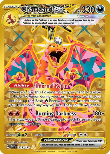 Charizard ex - SV03: Obsidian Flames 228/197