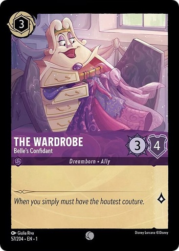 The Wardrobe - Belle's Confidant - The First Chapter (1) 