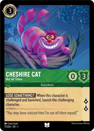 Cheshire Cat - Not All There - The First Chapter (1) 
