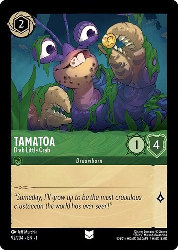 Tamatoa - Drab Little Crab - The First Chapter (1) 