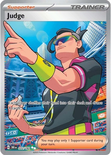 Judge - 222/182 - SV10: Destined Rivals (DRI)