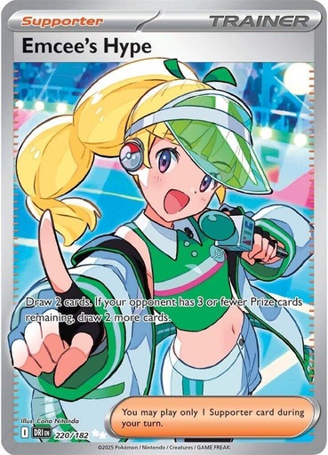 Emcee's Hype - 220/182 - SV10: Destined Rivals (DRI)