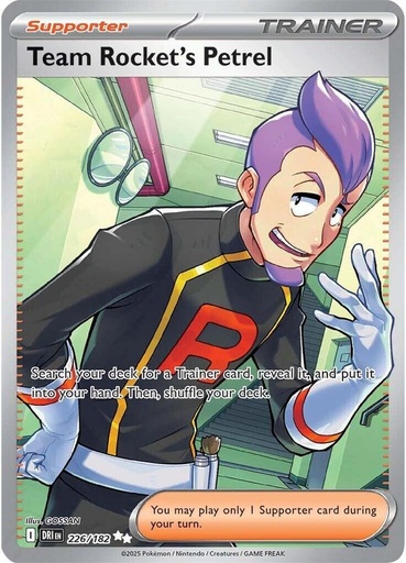 Team Rocket's Petrel - 226/182 - SV10: Destined Rivals (DRI)
