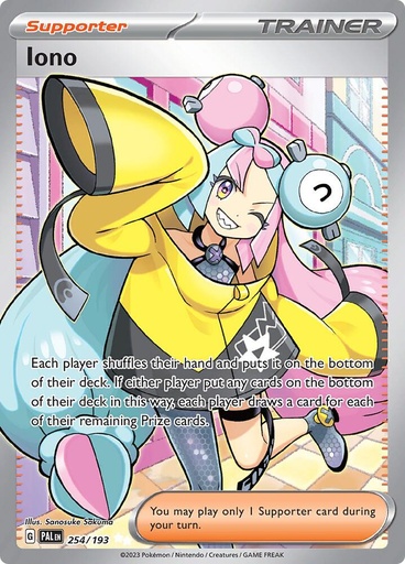 Iono - SV02: Paldea Evolved 254/193