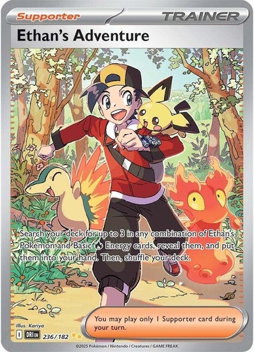 Ethan's Adventure - 236/182 - SV10: Destined Rivals (DRI)