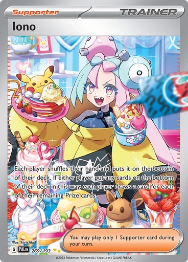Iono - SV02: Paldea Evolved 269/193