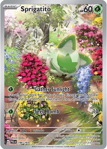 Sprigatito - SV02: Paldea Evolved 196/193