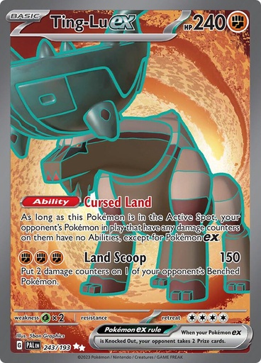Ting-Lu ex - SV02: Paldea Evolved 243/193